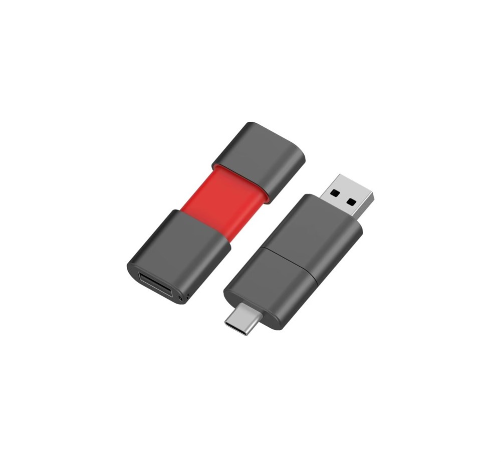 USB-Stick ZenDrive Type A-C-Schwarz-32 GB