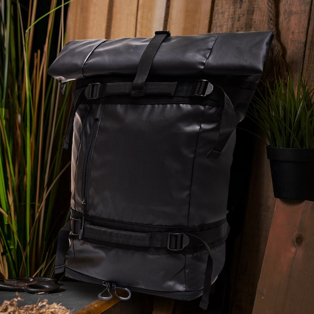 VentureRoll Backpack-Schwarz