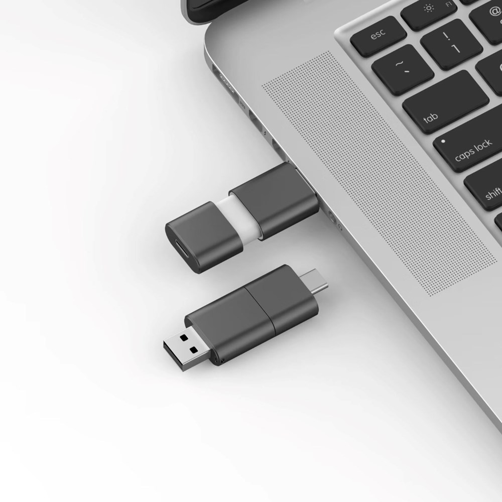 USB-Stick ZenDrive Type A-C-Schwarz-32 GB